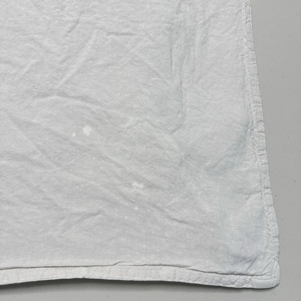 jenni kayne Duvet Cover King Cal King Dusk‎ Ivory Linen 2 Pillow Shams